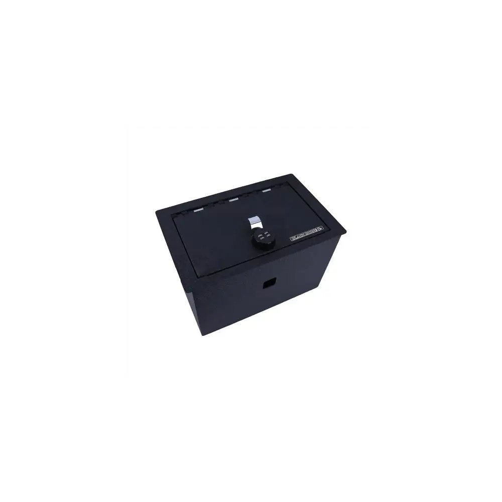 Center Console Safe - Black Steel - BLKASGM09